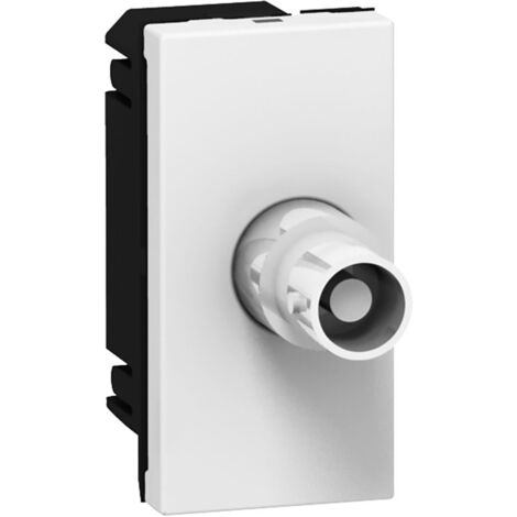 Prise BNC 75 femelle 1 module pour liaison vidéo composite de tout périphérique blanc LEGRAND 078758