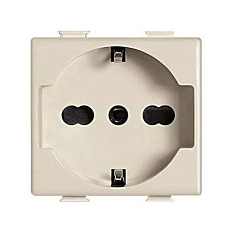 Prise Bticino Magic 2P+T 10/16A 250V de haute qualité pour votre sécurité et votre confort.