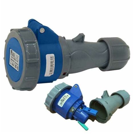 Prise CEE 2Pt IP67 Connexion Rapide Rose