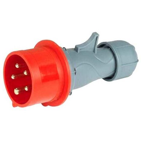 Prise CEE 3Ptn IP44 Rose