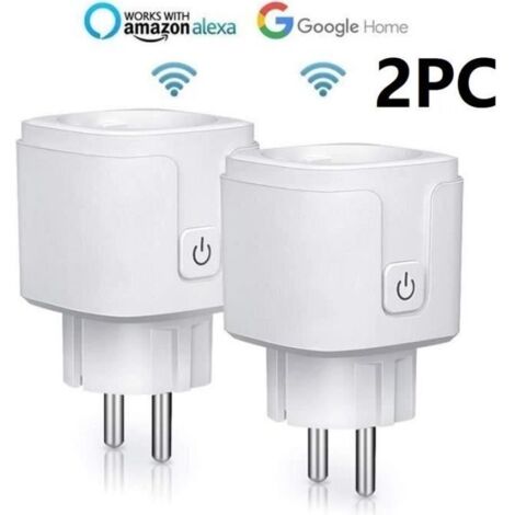 Prise Connectée - Non spécifié - 16A - Compatible Alexa et Google Home - Programmable - Télécommande App