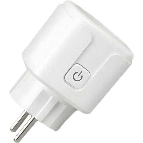 Prise connectée Wi-Fi, prise intelligente EIGHTREE 16 A 3680 W, compatible avec Alexa, Google Home, SmartThings, suivi de la consommation d'énergie, Wi-Fi 2,4 GHz requis