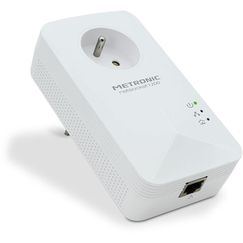 Prise cpl netsocket 1200 avec prise gigogne