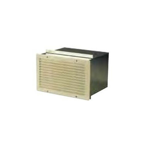 Prise d'air grille + plénum PRISE AIR 150 MURALE -  UNELVENT - 897684 