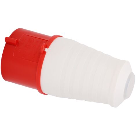 Prise D'alimentation Industrielle, 32A 220-380V/240-415V Prise étanche Antidéflagrante 5 Broches Triphasée, pour L'agriculture, L'industrie Chimique