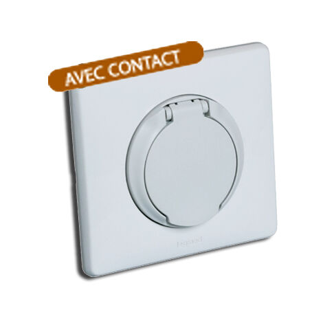 Prise d'aspiration centralisée Celiane à contact – Compatible avec tous les packs Aldes – Pour réseaux complets jusqu'à 50 m2