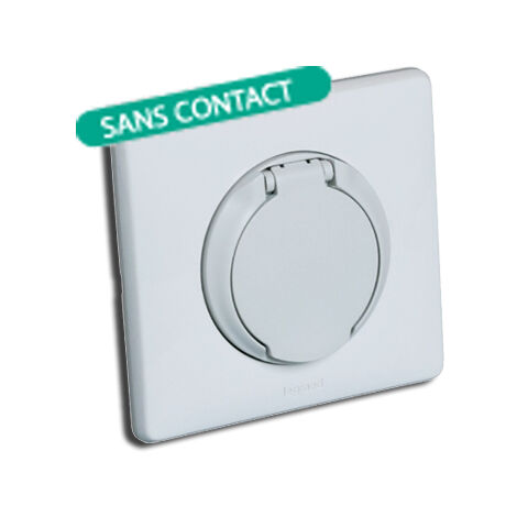 Prise d'aspiration centralisée sans contact – Modèle Celiane – Compatible avec tous les packs Aldes – Pour réseaux complets jusqu'à 50 m2