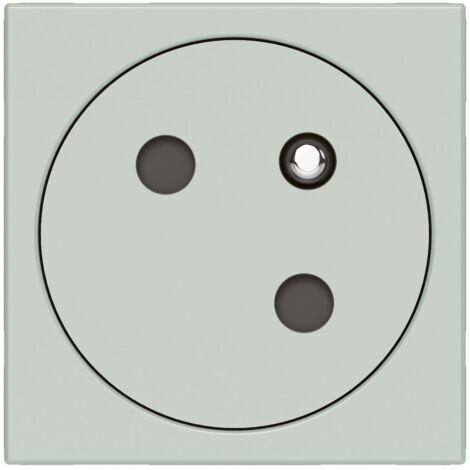 Prise de courant 2P+T Surface Mosaic Link raccordement latéral 2 modules gris LEGRAND 077197L