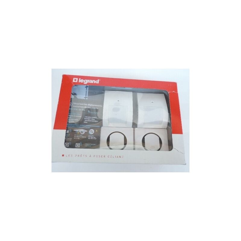 Pack pour création d'un chemin lumineux détection radio (ZigBee) pour déplacement nocturnes Céliane PAP LEGRAND 067278