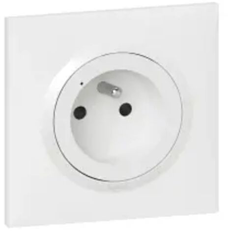 Prise de courant connectée 16A Dooxie with Netatmo - Blanc - 600391 - Legrand