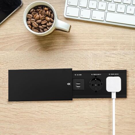 Clips Câble Magnétique 6 Pièces, Organisateur De Cable Noir, Auto Adhésifs Puissants, Support Cable Bureau Pour Bureau,Table De Nuit, Maison Voiture, Compatible Câbles De Charge, Hdmi, USB Audio