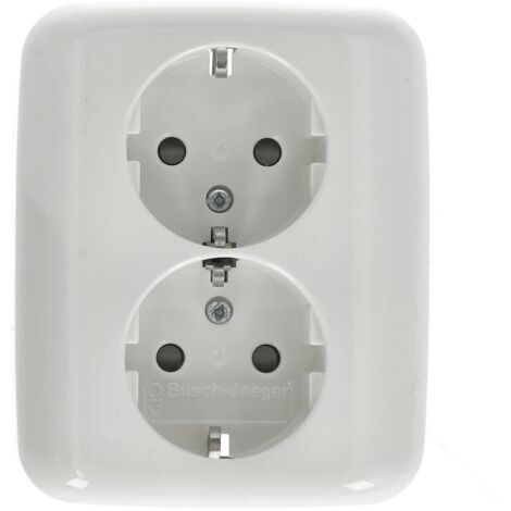 Prise de courant double SCHUKO® Reflex SI