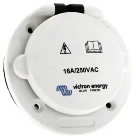 Prise de courant femelle en polyamide avec couvercle 16A/250Vac