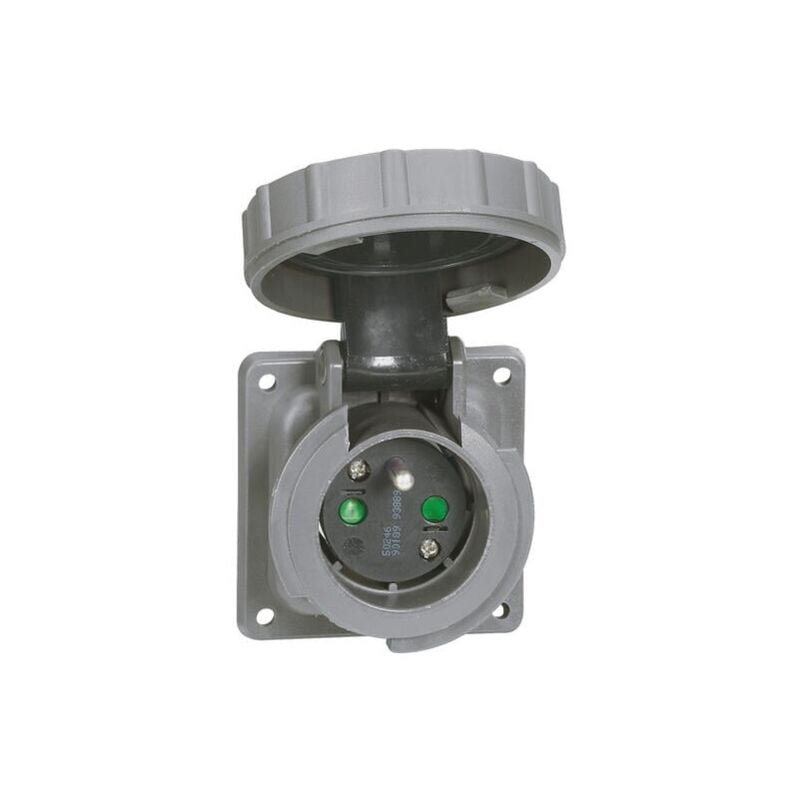 Legrand - Prise de courant fixe 2P+T à brochage domestique Hypra IP66/67-55 - 250V - plastique