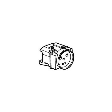 Prise de courant modulaire 20A 400V 2P+T à éclips 3,5 modules (004290)