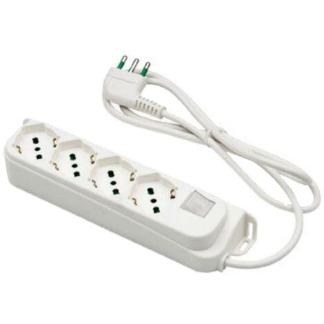 Prise de courant multiple Fanton 16A avec 4 prises 40420