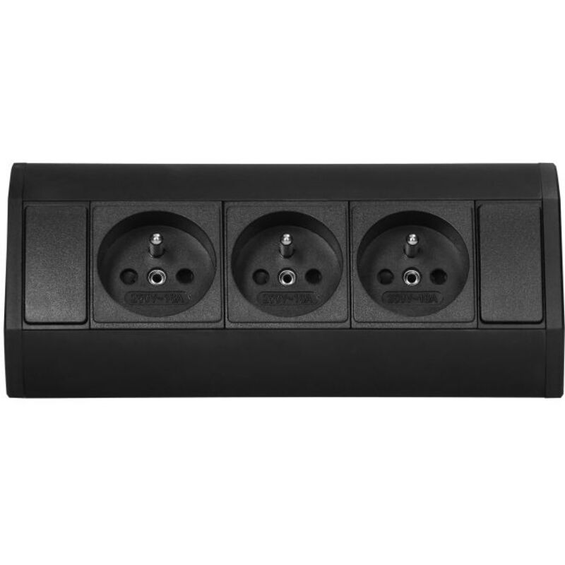Prise de courant sous meuble 3x250V OR-GM-9001/B