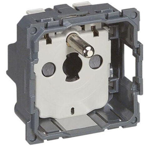Prise de courant standard Français Céliane 16A 250V 2P+T bornes automatiques - 067111