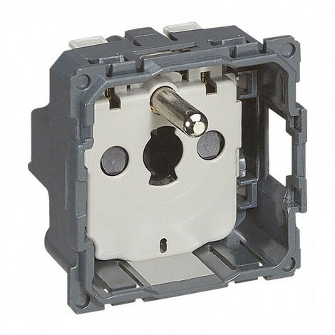 Prise de courant std Français Céliane - 16 A - 250V - 2P+T - bornes auto (067111)