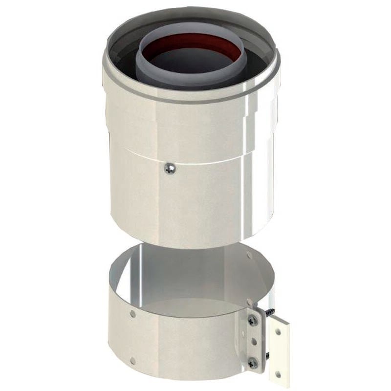 Ferrari Srl - Prise de départ - aluminium coaxial ø 60/100