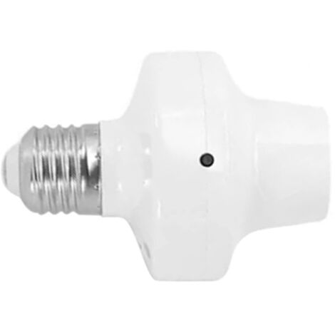 Prise de Lumière WiFi E27, Pas de Fils Support d'ampoule WiFi E27 Prise en Charge de la Connexion Téléphonique AC90-250V