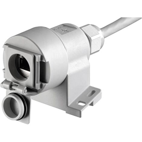Prise de raccordement RJ45 Variante 6 Telegärtner 100022949 RJ45 femelle, droit Pôle: 8P8C gris clair 1 pc(s)