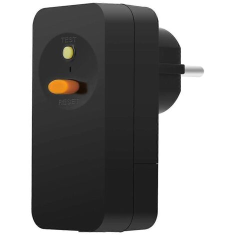 Prise de rechange pour disjoncteur FI avec protection individuelle (prise UE)