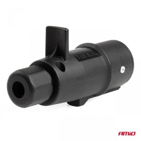 Prise de remorque 7 broches type S 24 V TIR AMIO-03224