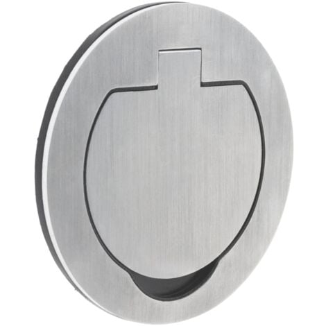 Prise de sol étanche IP55 16A 2P+T - métal brossé - Initiale - Protec