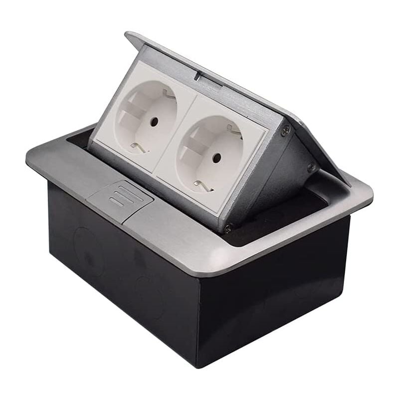 Prise de sol professionnelle 2 voies prise de sol prise encastrée prise de table