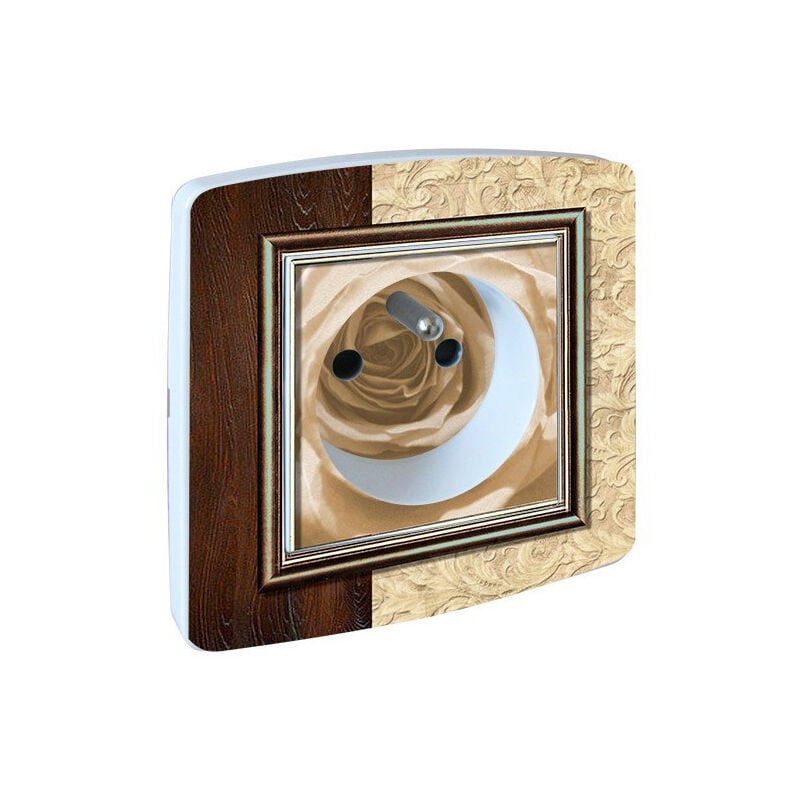 Prise Design Fleurs Rose AncieEnne