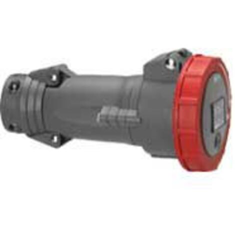 prise droite femelle 32 ampères 3p+n+t ip55 rouge - legrand hypra 53081