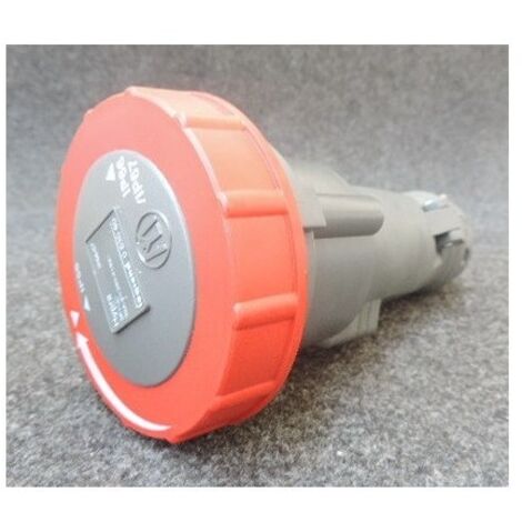 prise droite femelle 32 ampères 3p+t ip55 rouge - legrand hypra 53080