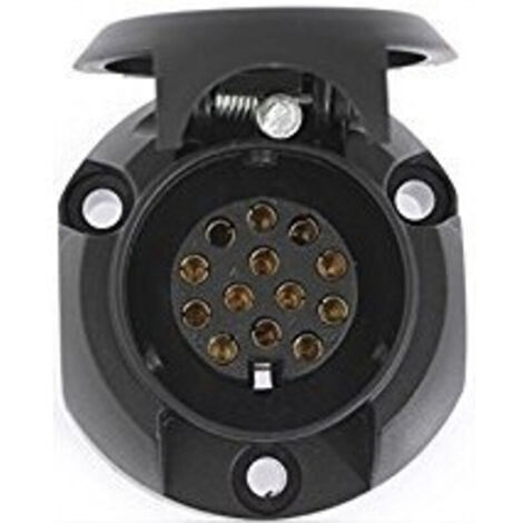 Prise électrique 13 broches avec micro-contact Erich Jaeger 121172