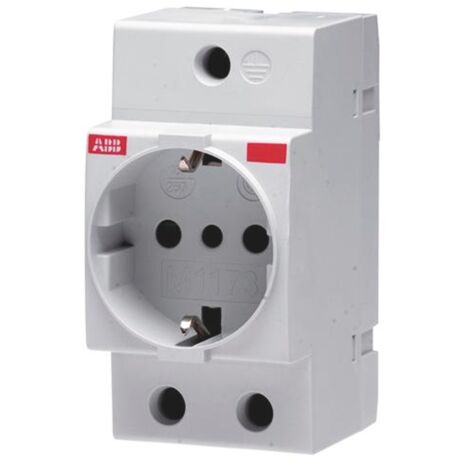 Prise électrique   ABB, Montage rail DIN, Type L - Italien, , IP20, IP30 ( Prix pour 1 )