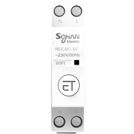 Prise et interrupteur connecté Commutateur intelligent wifi à la maison commutateur de minuterie vocale de contrôle de téléphone portable à distance 1P, 1P (16-50A)