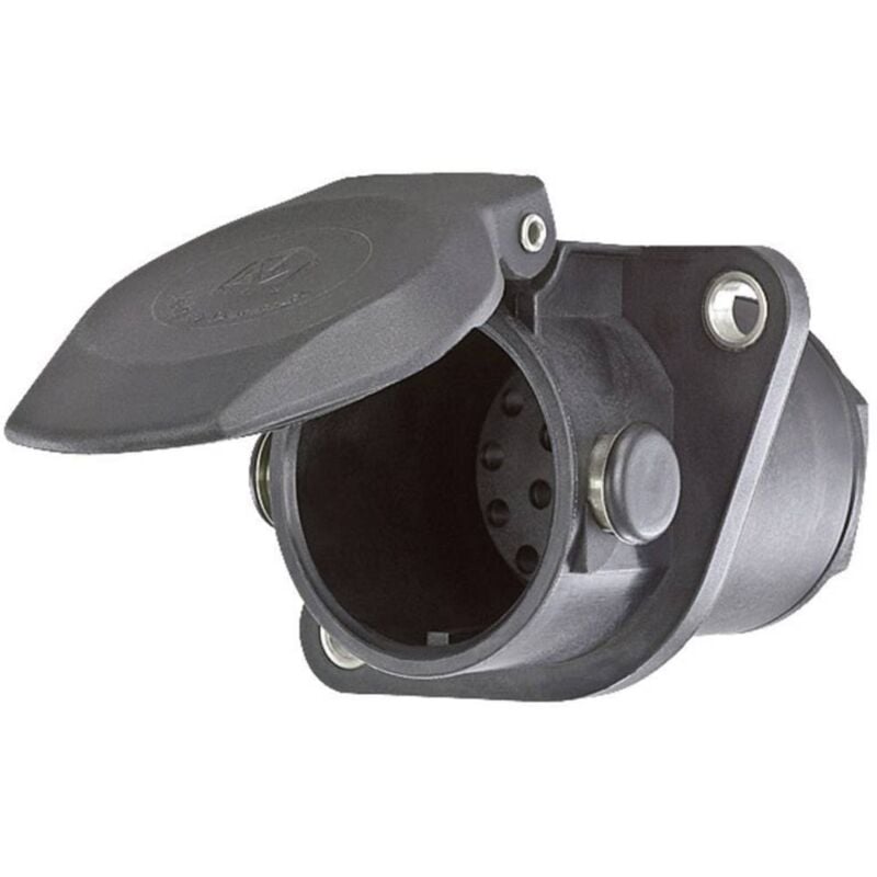 Prise femelle pour remorque Secorüt 40120 [prise femelle 15 pôles - prise mâle 15 pôles] plastique abs