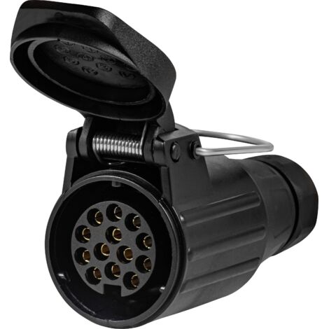 Prise femelle pour remorque SecoRüt ES011.01 [bornes - bornes] plastique Y632243