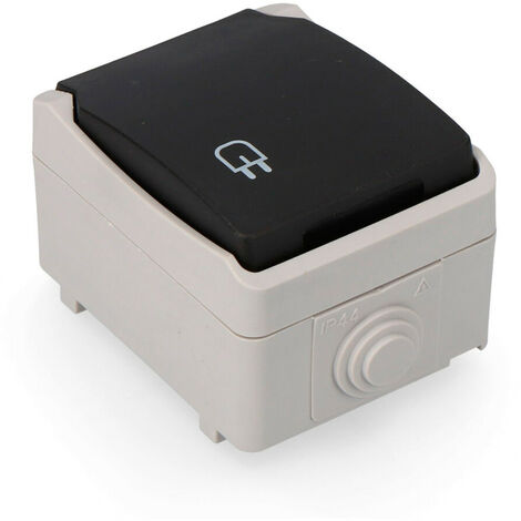 Prise Femelle T/tl étanche économique Sous Film Rétractable Edm Ip44 16a 250v