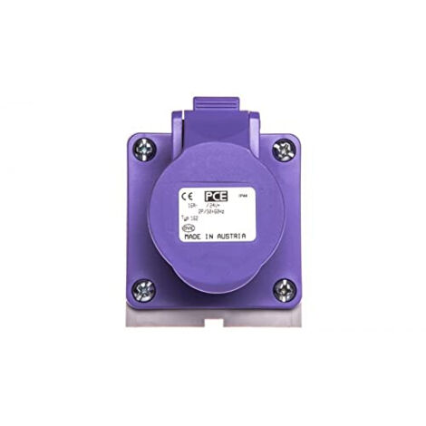PRISE FIXE 16A 2P 24V VIOLET IP44 TWIST 162V MASK5907711100393 PCE