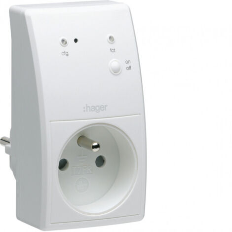Prise gigogne ON/OFF 16A KNX radio QL (TRC270F)