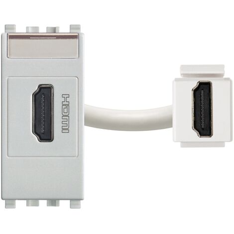 Prise HDMI + Téléphone Modern - Ledkia