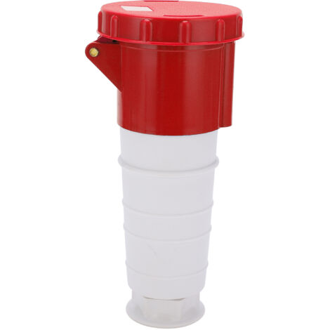 Prise industrielle 380415V 63A 5 broches 3P + N + E IP67 étanche pour la conservation de l'eau ferroviaire
