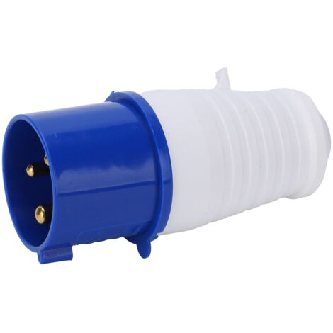 Prise industrielle antidéflagrante IP67 32A 250V monophasée 3 broches étanche