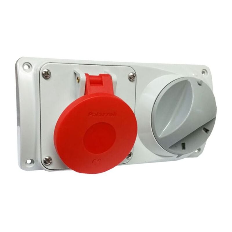 Prise Industrielle Interverrouillée CEE Palazzoli 3P+N+E 32A 400V IP44