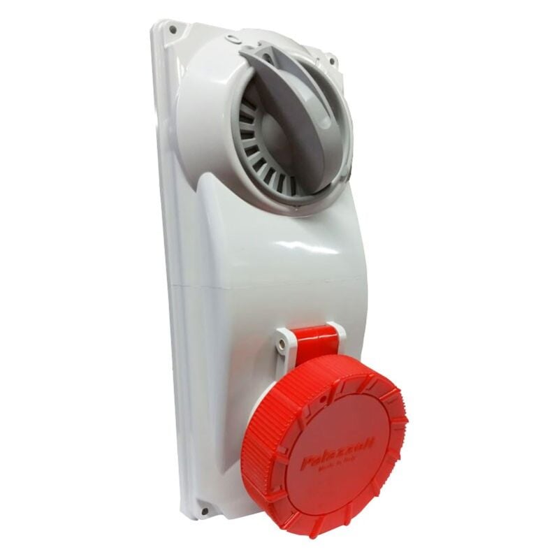 Prise Industrielle Interverrouillée Palazzoli cee 3P+N+E 32A 400V IP67
