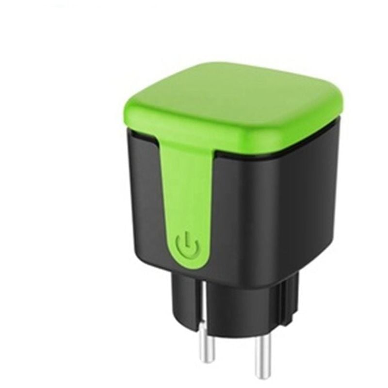 Serbia - Prise Intelligente ExtéRieure, Prise Intelligente à TéLéCommande WiFi 16A avec Fonction de Surveillance de L'Alimentation, pour Prise Tuya