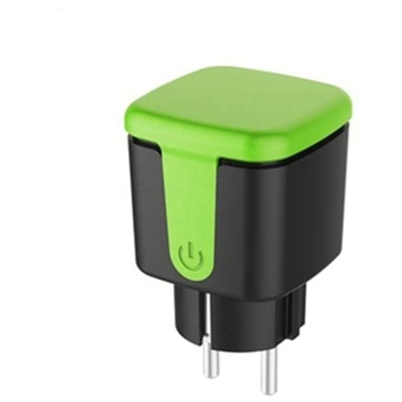 SNQ - Prise Intelligente ExtéRieure, Prise Intelligente à TéLéCommande WiFi 16A avec Fonction de Surveillance de L'Alimentation, pour Prise Tuya