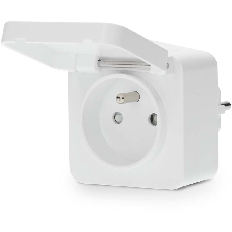 Nedis - prise intelligente smartlife zigbee 3.0 IP44 wattmètre 3680 w france type e (cee 7/6) 0 - 55 °c android ios