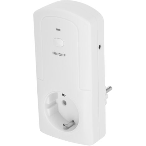 Prise Intelligente TS‑5000 avec Minuterie, Capteur de Température et d'Humidité - 90‑250V, Fiche UE, pour Maison Connectée